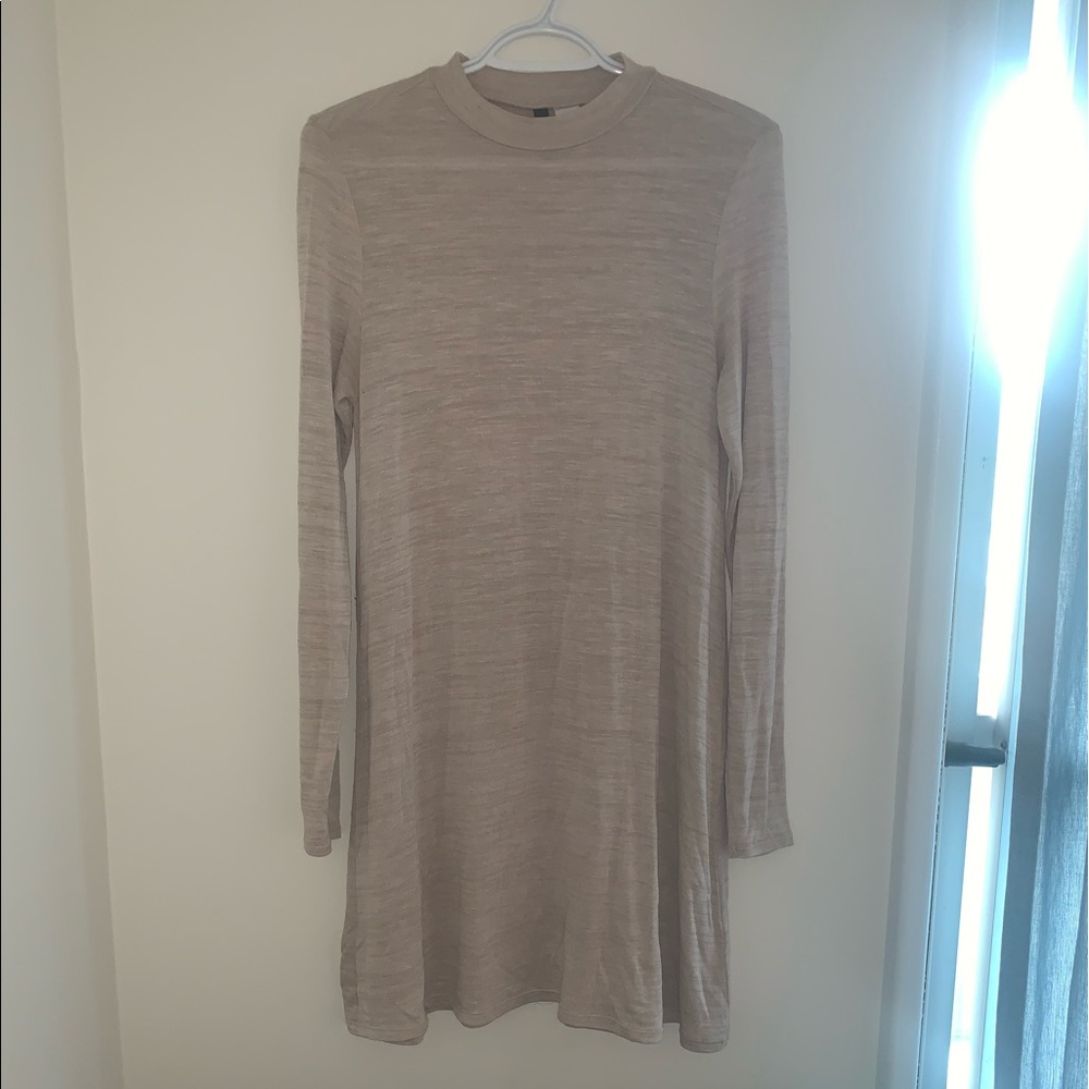 Divided bodycon dress